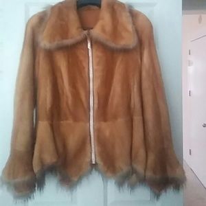 Whiskey Mink Jacket